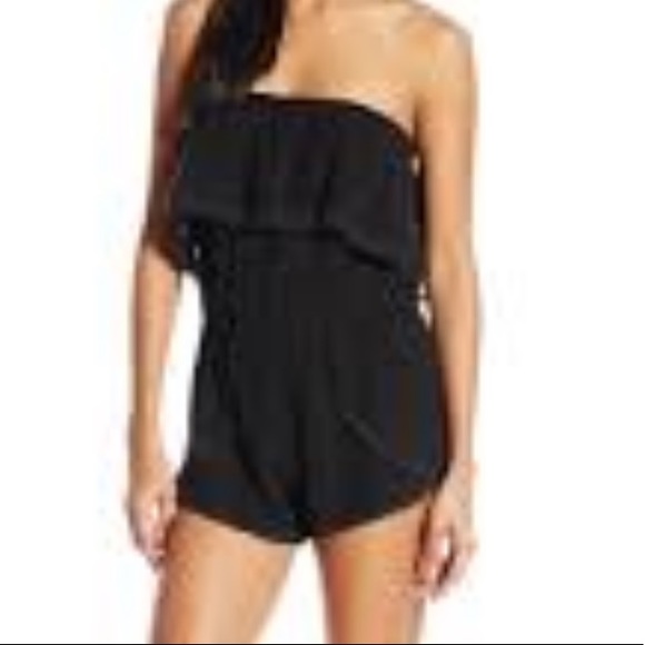 Billabong Women's Behind Sun Cover Up Romper Size M - Picture 2 of 6